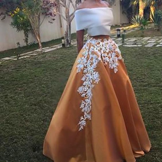 white and gold evening dresses